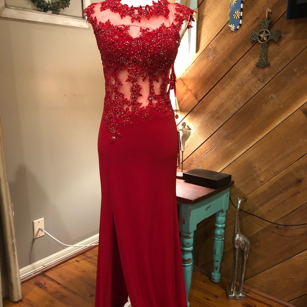 Formal Long Red Dress